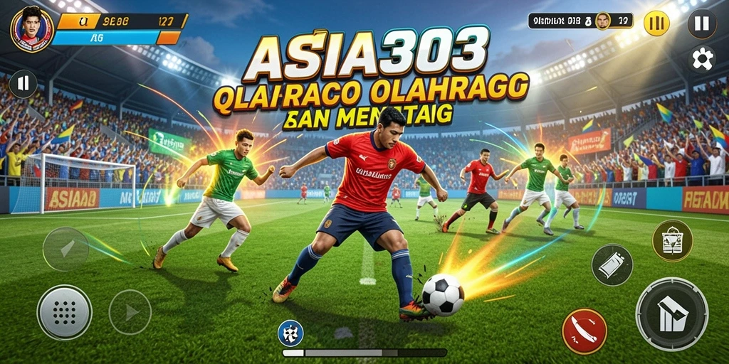 Tampilan gameplay ASIA303 yang menegangkan dan realistis dalam olahraga.