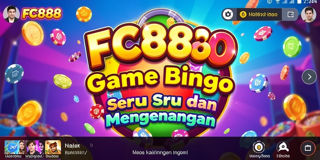 Tampilan gameplay seru dari permainan Bingo FC888.