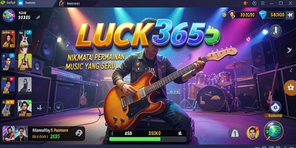 Tampilan gameplay LUCK365 yang interaktif dan penuh warna.
