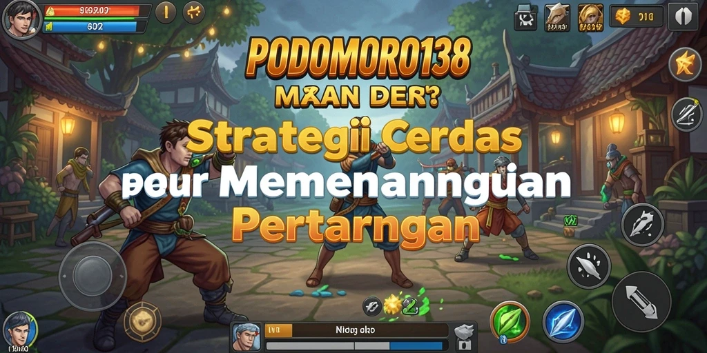 Tampilan gameplay seru dari PODOMORO138 yang menantang.