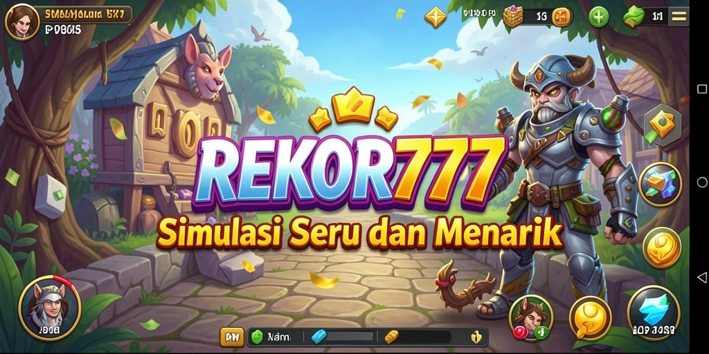 Tampilan gameplay <strong>REKOR777</strong> yang memukau dan menarik.