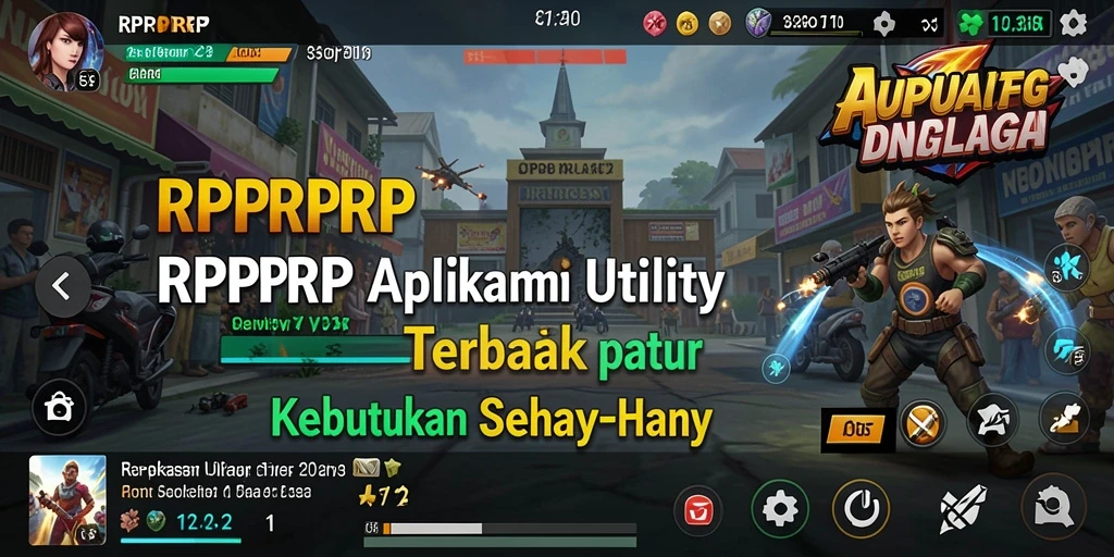 Tampilan utama RPRPRP dengan berbagai fitur utilitas yang mudah diakses.